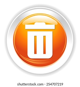 Trash can  icon