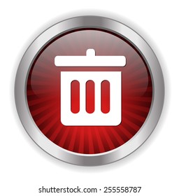 Trash can icon