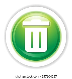 Trash can  icon