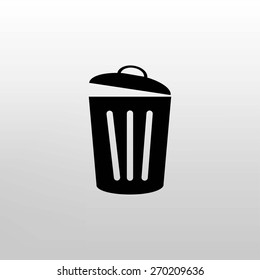 Trash can icon