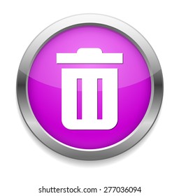 Trash can  icon