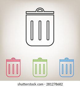 trash can icon