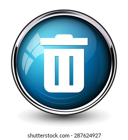 Trash can  icon