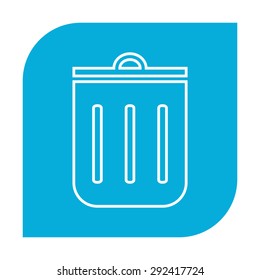 Trash can icon