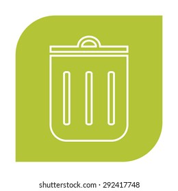 Trash can icon