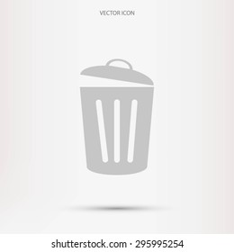 Trash can icon
