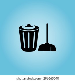 Trash can icon