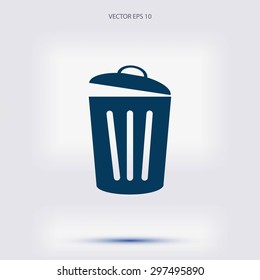 Trash can icon