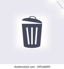 Trash can icon