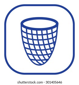 Trash can icon