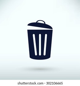 Trash can icon