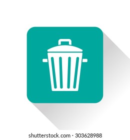 Trash can icon
