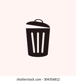 Trash can icon