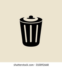 Trash can icon