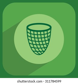 Trash can icon