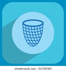 Trash can icon