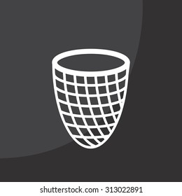 Trash can icon
