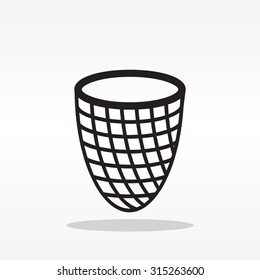 Trash can icon