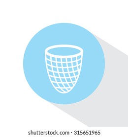 Trash can icon