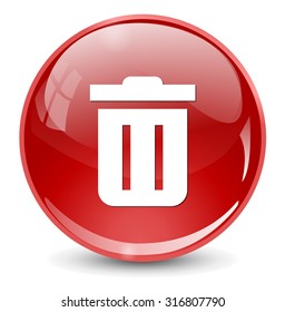 Trash can  icon