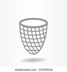 Trash can icon