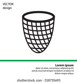 Trash can icon