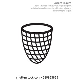 Trash can icon