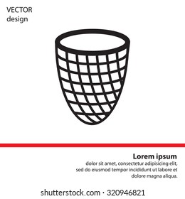Trash can icon