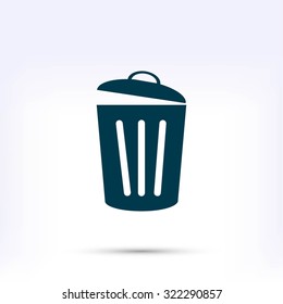 Trash can icon
