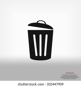 Trash can icon