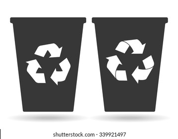 Trash can icon