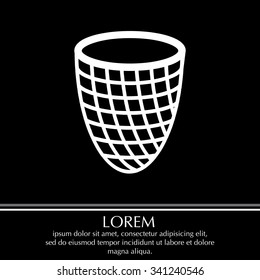 Trash can icon