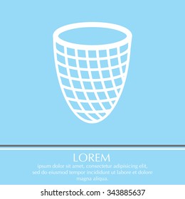 Trash can icon