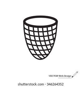 Trash can icon