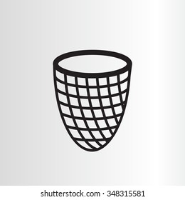 Trash can icon