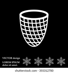 Trash can icon