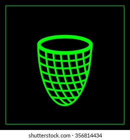 Trash can icon