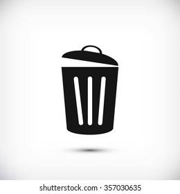 Trash can icon
