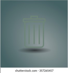 Icono Trash Can