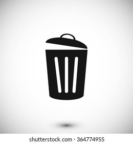 Trash can icon