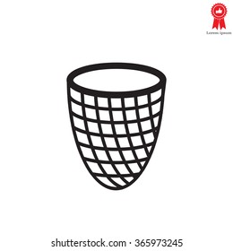 Trash can icon