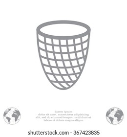 Trash can icon