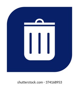 Trash can icon