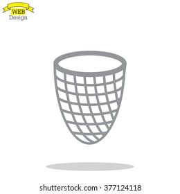 Trash can icon