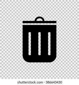 Trash can icon