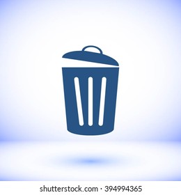 Trash can icon