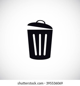 Trash can icon