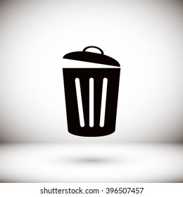 Trash can icon