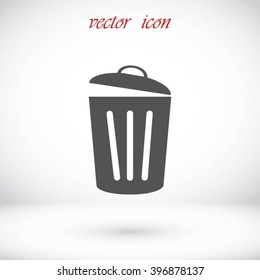 Trash can icon