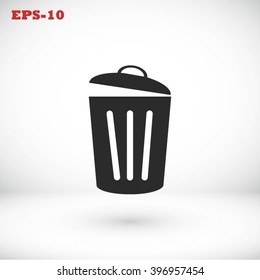 Trash can icon